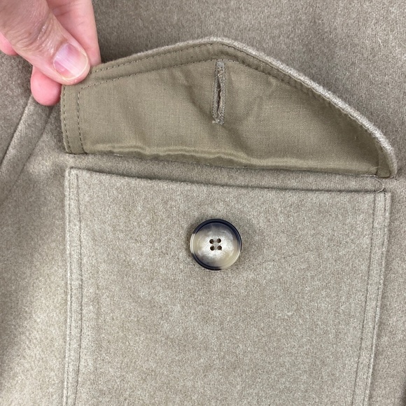 Lily Morgan Tan Button-Up Blazer Size Medium - Picture 6 of 8